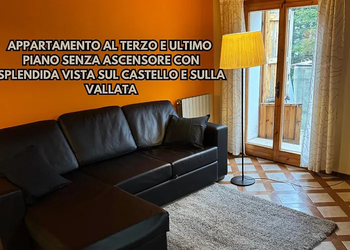 Dolce Rifugio Sul Castello - Incantevole A Due Passi Dal Centro Con Garage